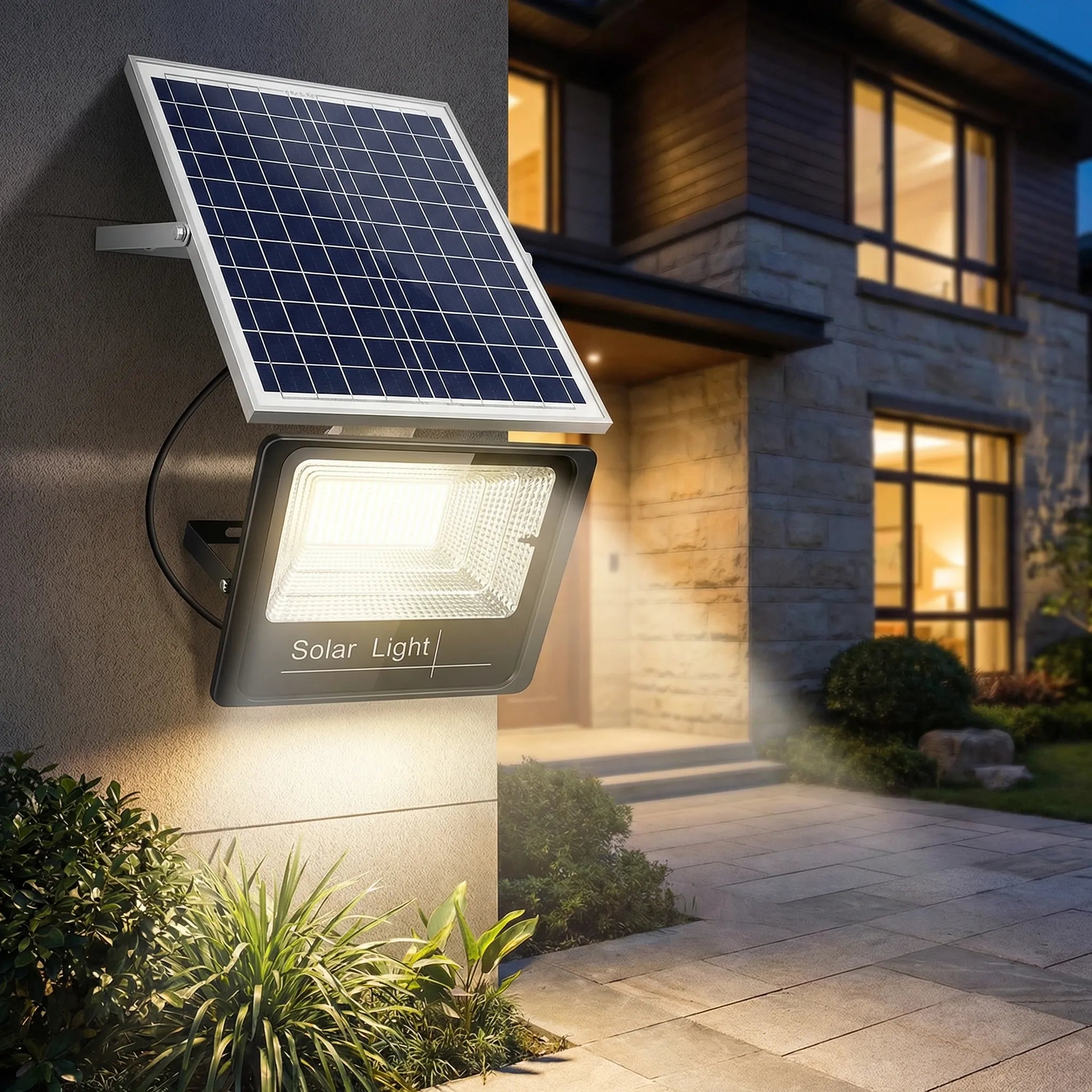Nordspur | Soluxe Solar-Powered Outdoor Flood Light With Remote