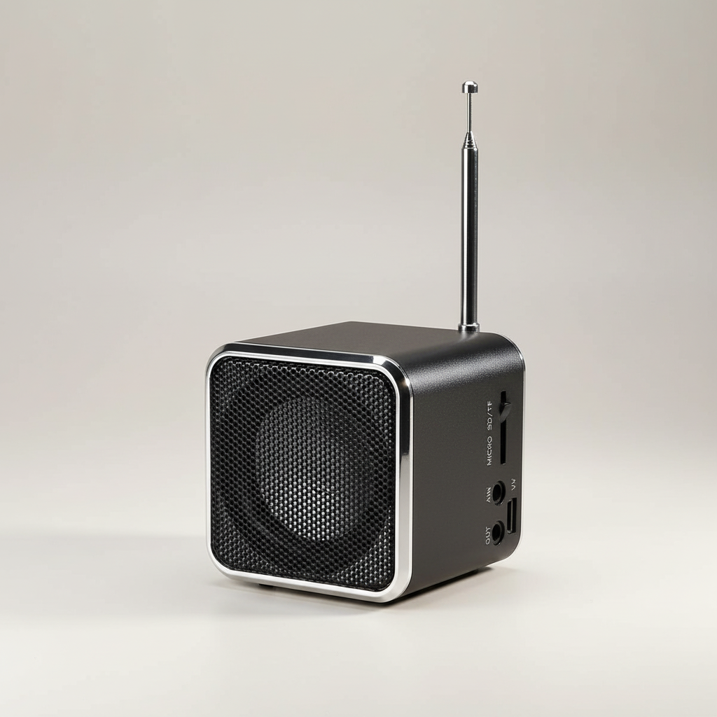Nordspur | SoniqueCube Rechargeable Portable Mini Speaker