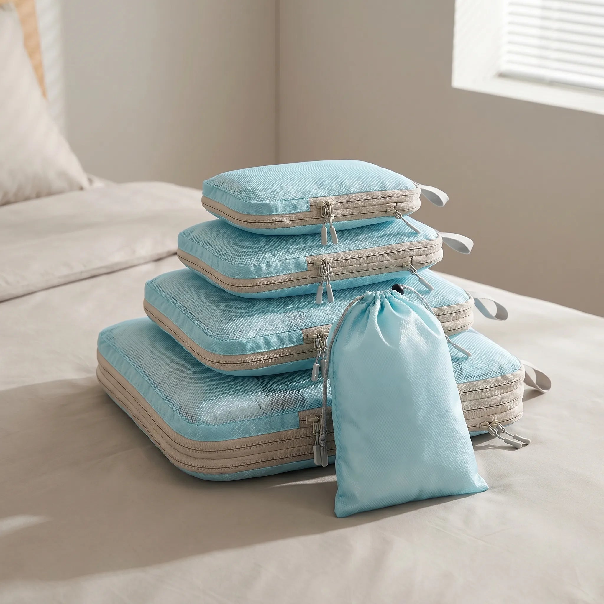 Nordspur | Sortify Compressible Travel Luggage Organiser Set