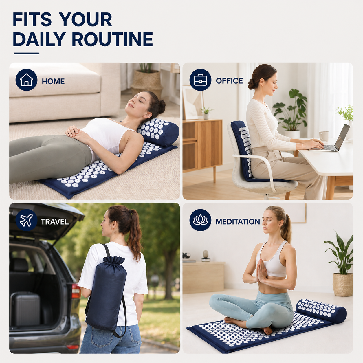 Nordspur | Spikelyn Acupressure Therapy Mat Set