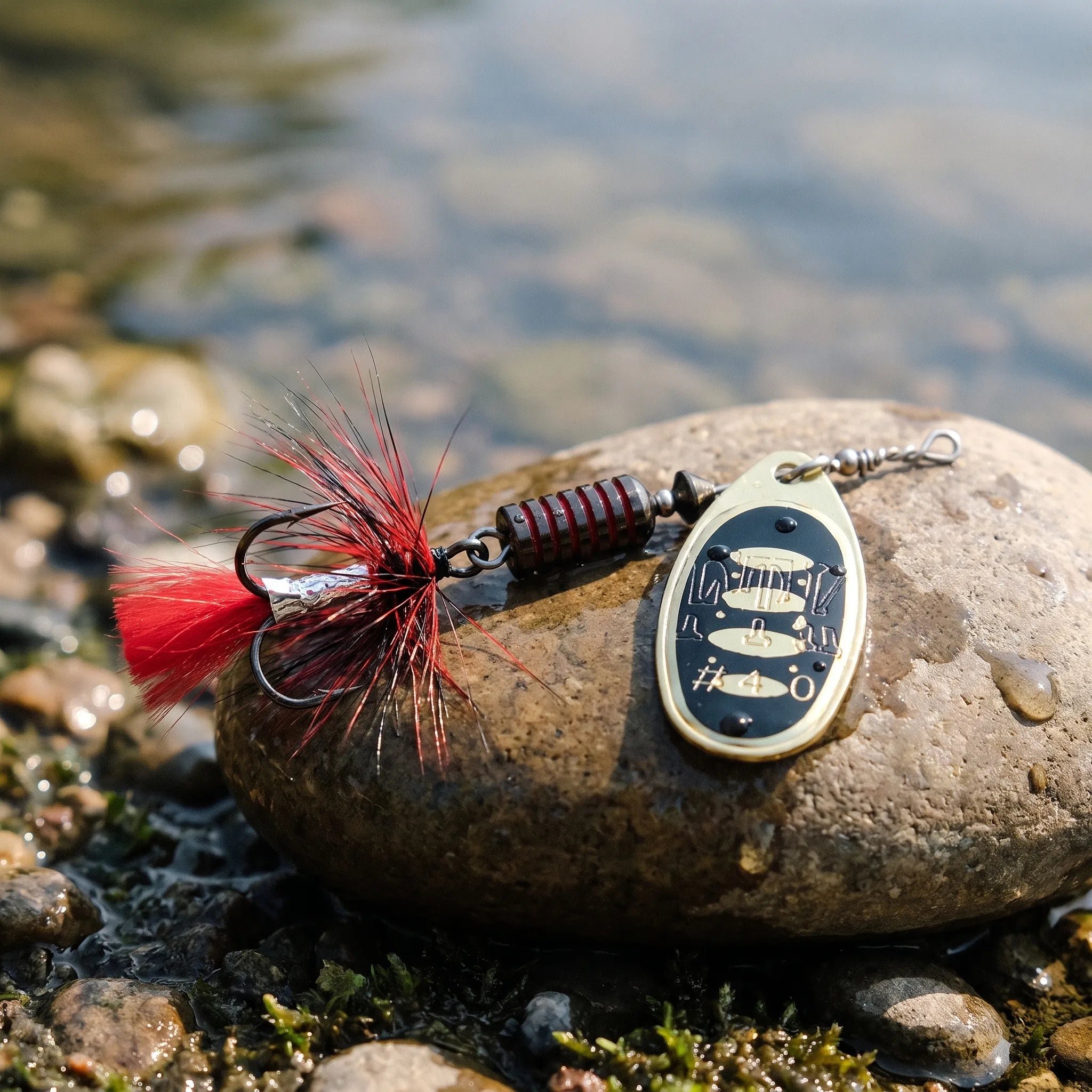 Nordspur | SpinCast Oval Blade Spinner Bait