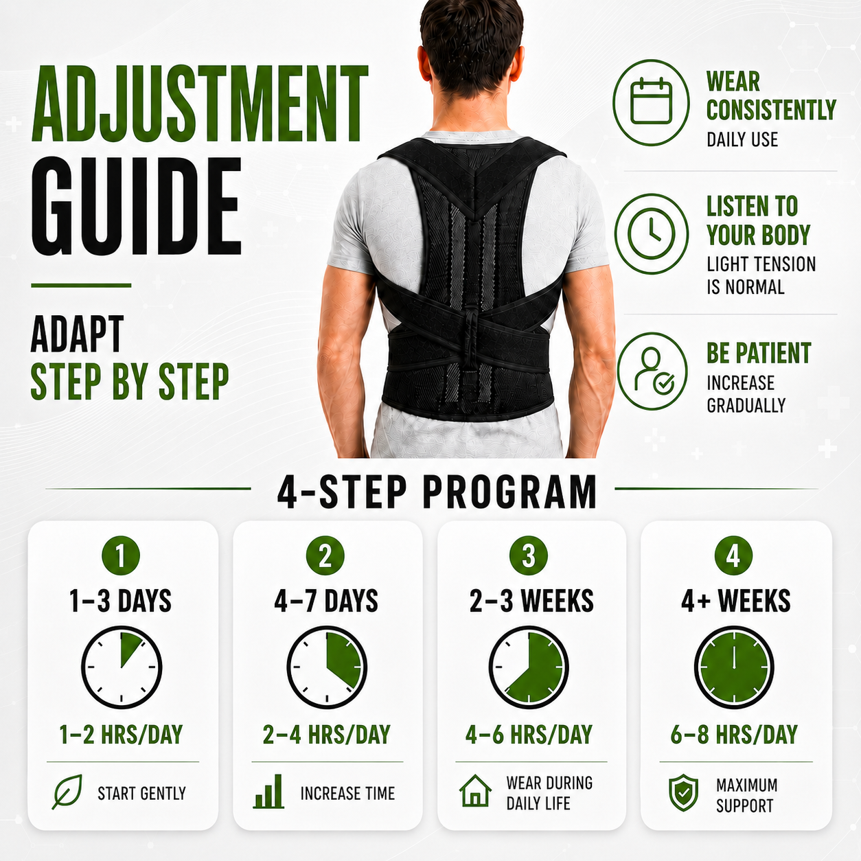 Nordspur | Spinalynx Adjustable One Piece Back Brace
