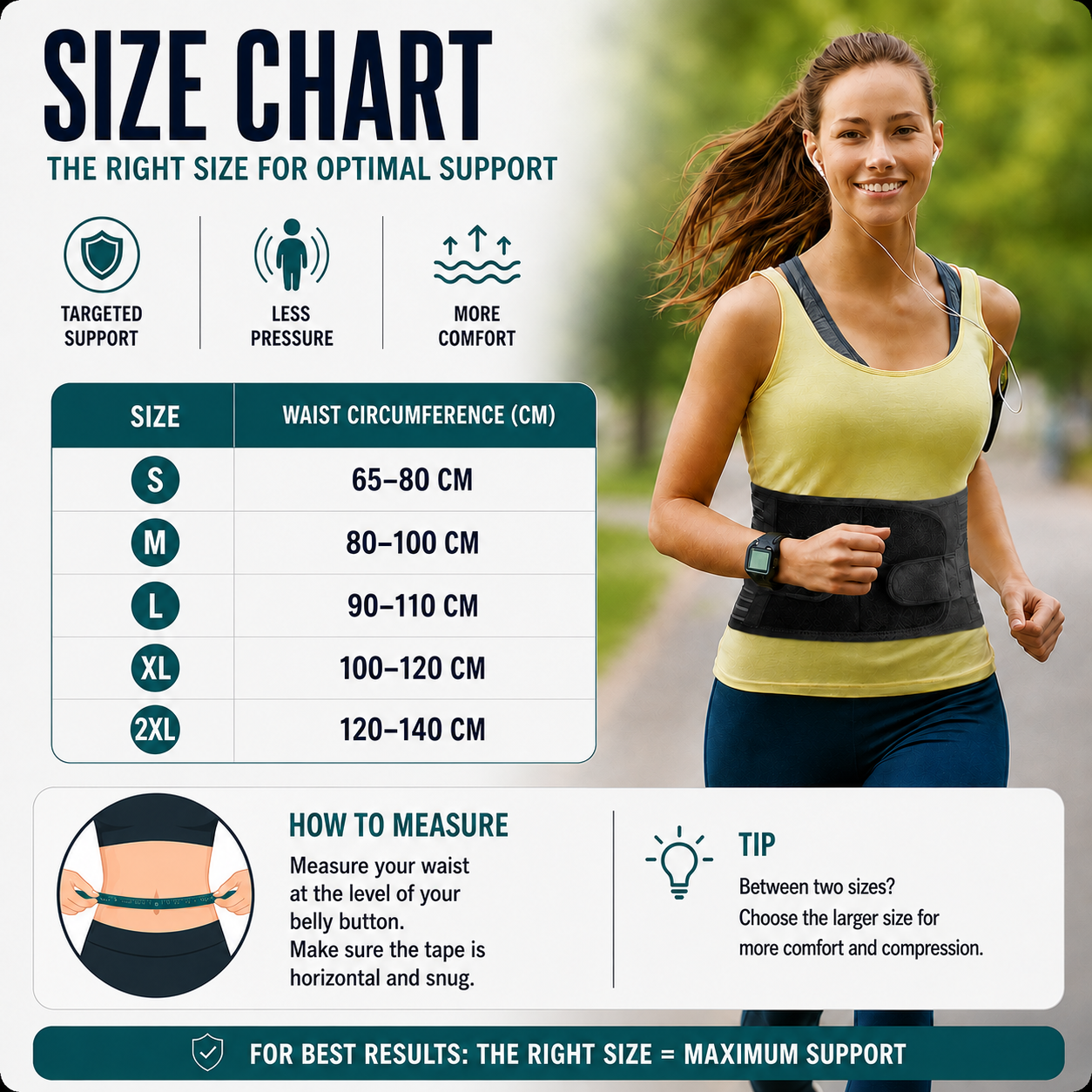 Nordspur | Spineforte Adjustable Lumbar Support Belt