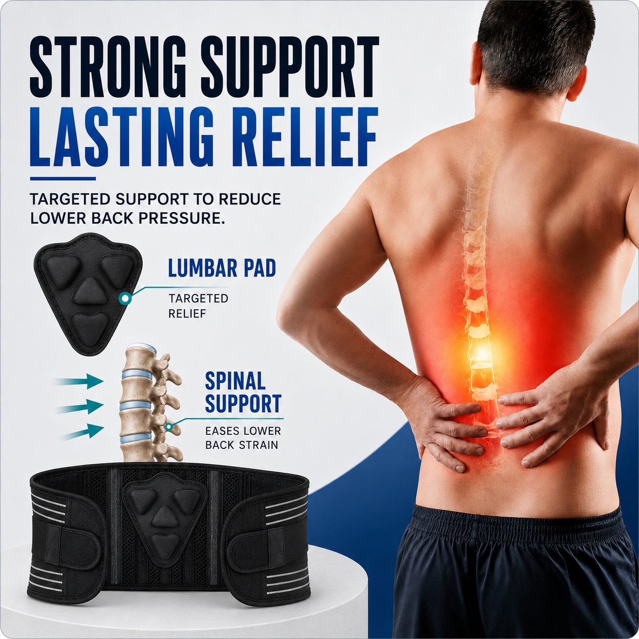 Nordspur | Spineforte Adjustable Lumbar Support Belt