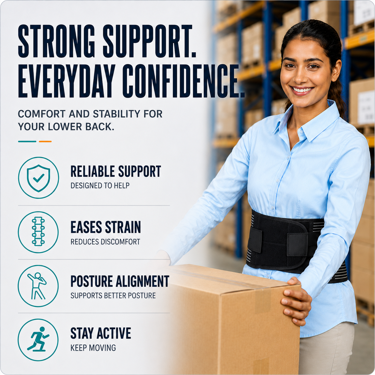 Nordspur | Spineforte Adjustable Lumbar Support Belt