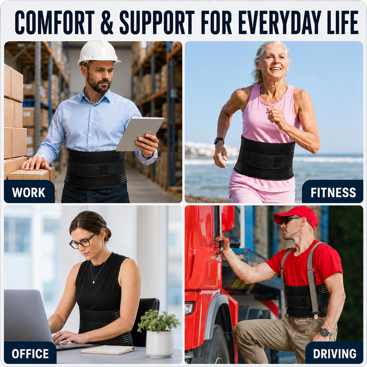Nordspur | Spineforte Adjustable Lumbar Support Belt
