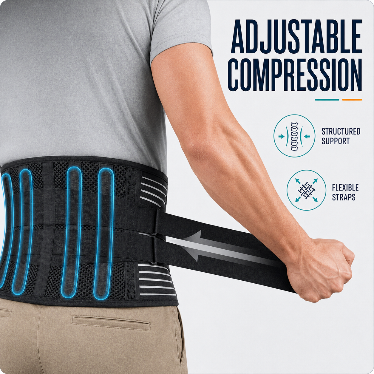 Nordspur | Spineforte Adjustable Lumbar Support Belt