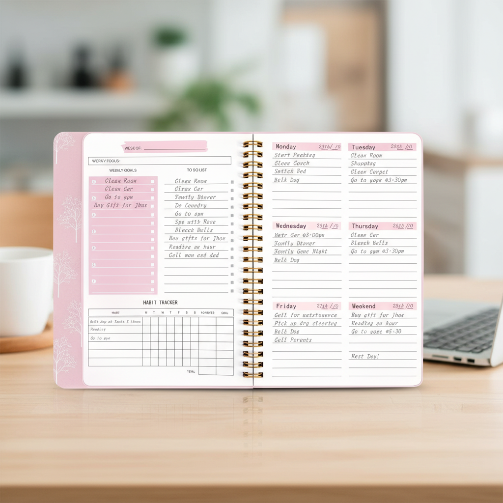 Nordspur | Spiravue Spiral Bound Weekly Planner