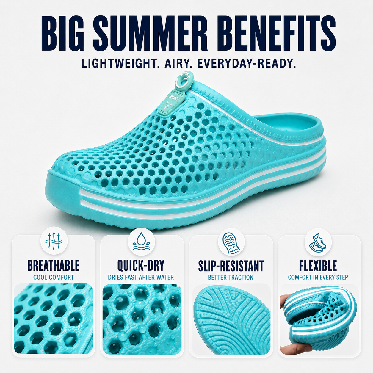 Nordspur | Splashco Hollow-Out Slip-On Water Sandal