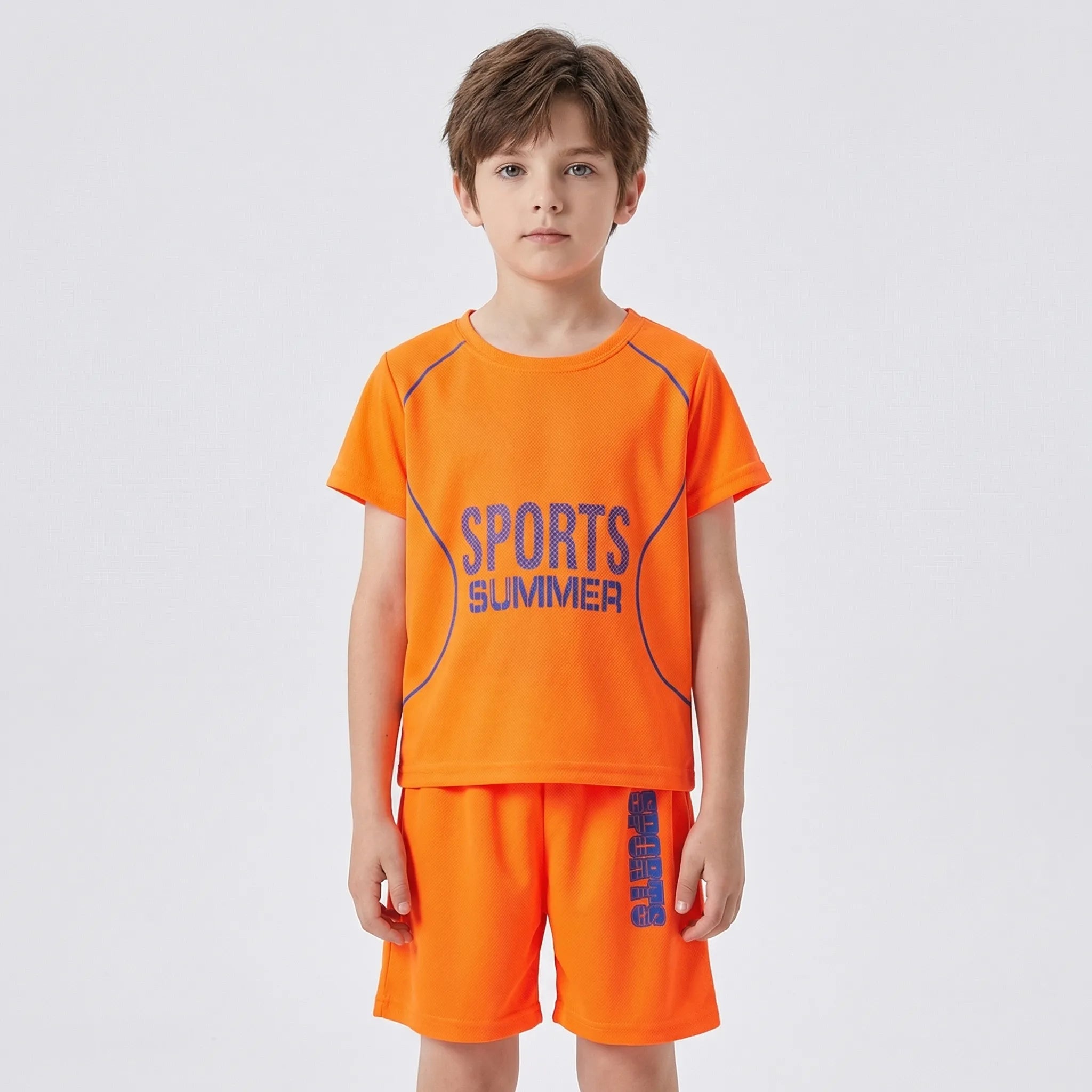 Nordspur | Sportico Children's Sleeveless Sports Vest And Shorts Set