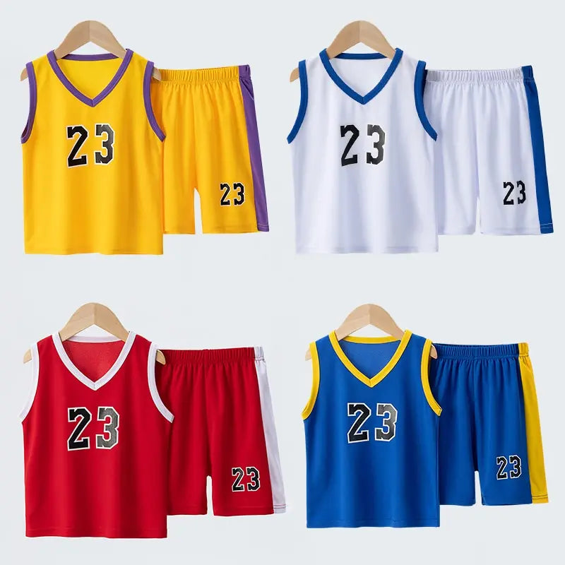 Nordspur | Sportico Children's Sleeveless Sports Vest And Shorts Set