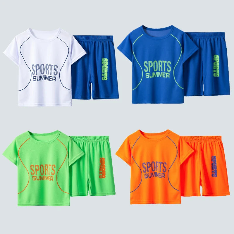 Nordspur | Sportico Children's Sleeveless Sports Vest And Shorts Set
