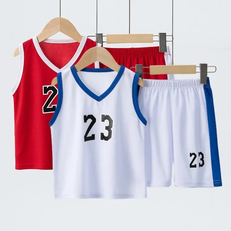 Nordspur | Sportico Children's Sleeveless Sports Vest And Shorts Set
