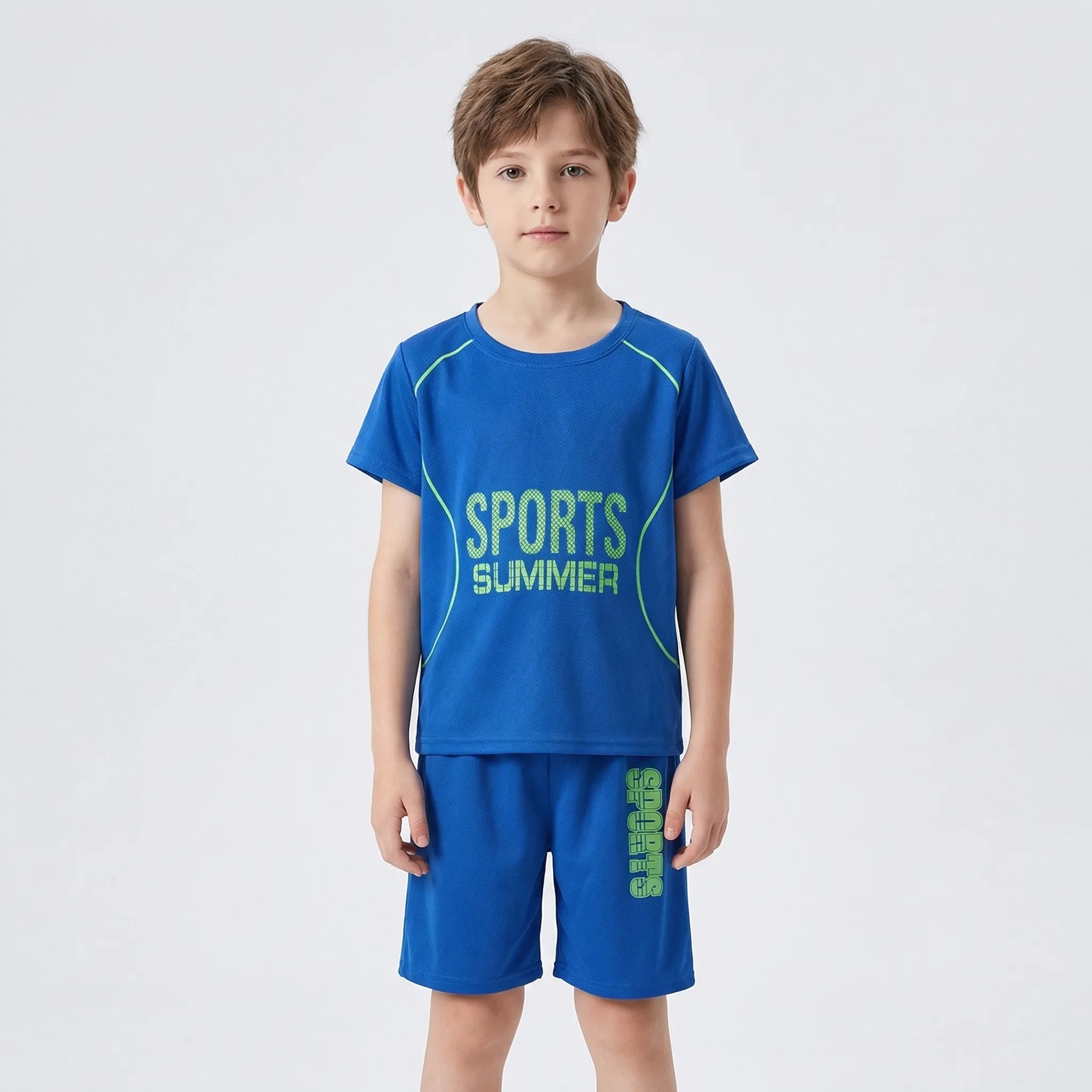 Nordspur | Sportico Children's Sleeveless Sports Vest And Shorts Set