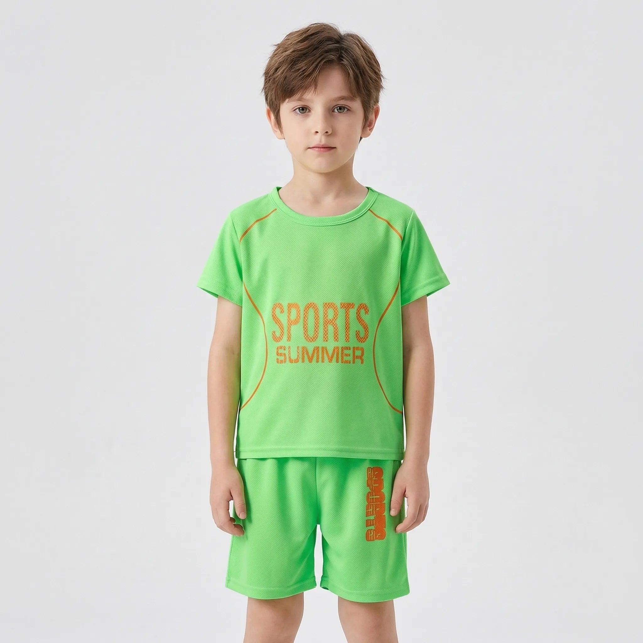 Nordspur | Sportico Children's Sleeveless Sports Vest And Shorts Set