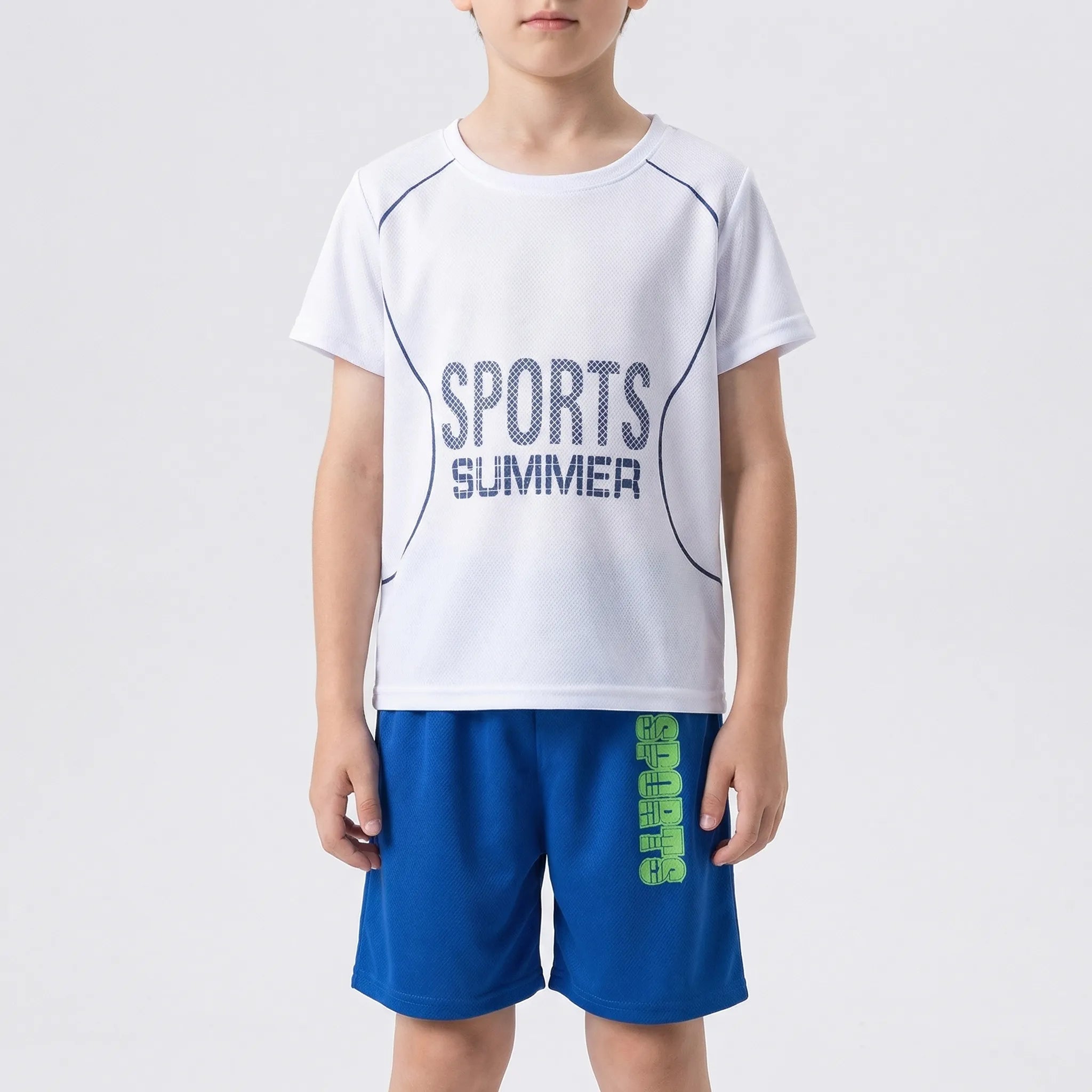 Nordspur | Sportico Children's Sleeveless Sports Vest And Shorts Set