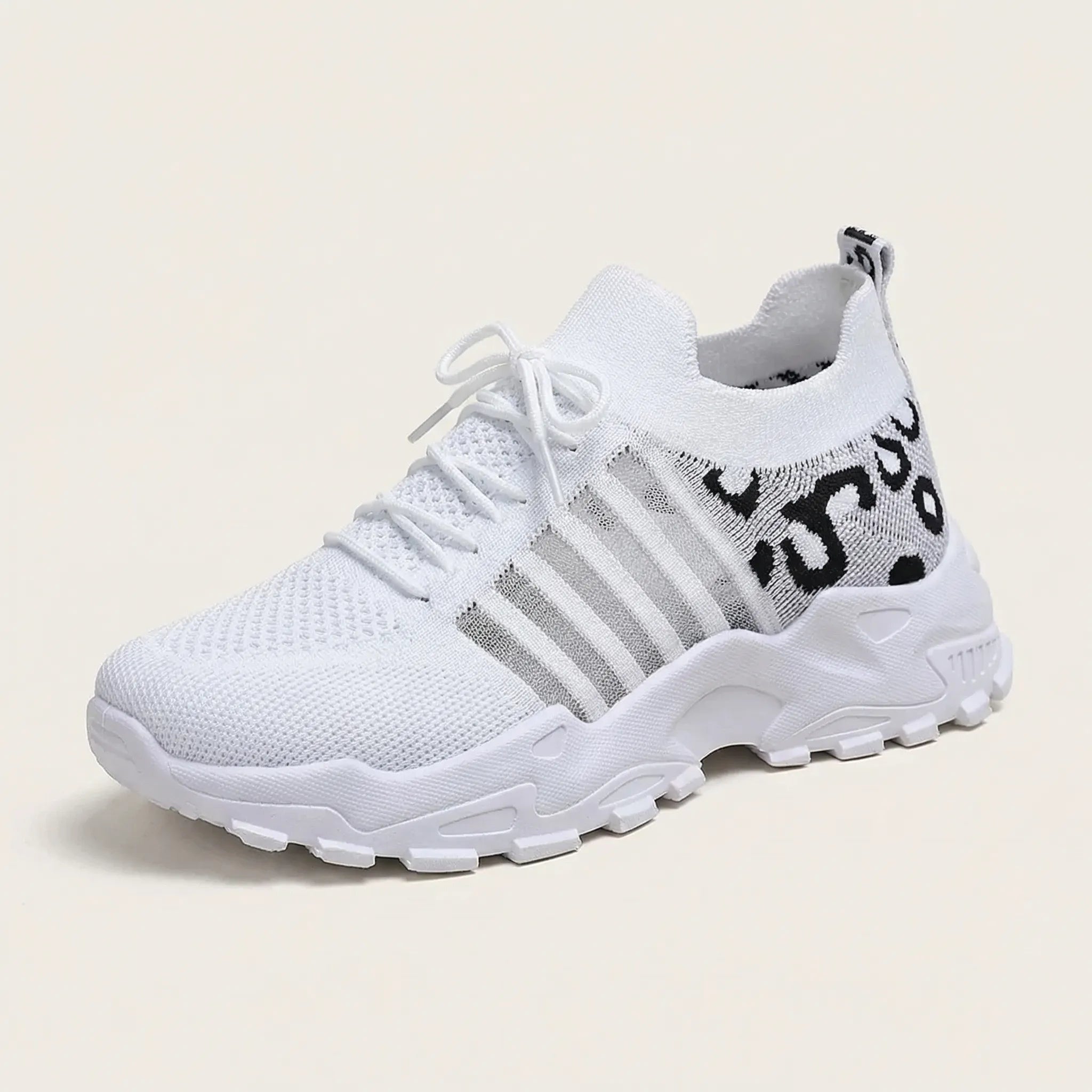 Nordspur | Spottrel Leopard Print Lace-Up Trainers