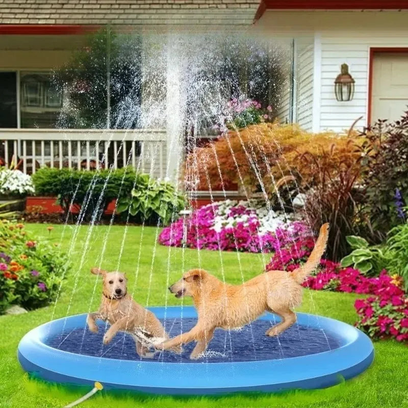 Nordspur | Sprinkla Round Outdoor Interactive Dog Splash Pad