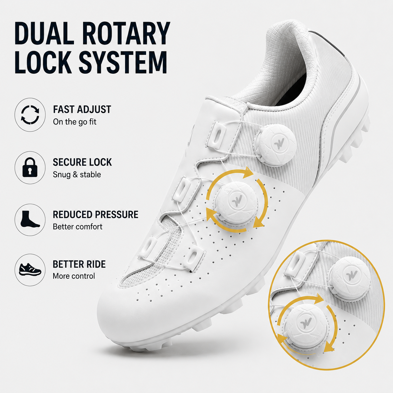 Nordspur | Sprintlock Self-Locking SPD Road Cycling Shoe