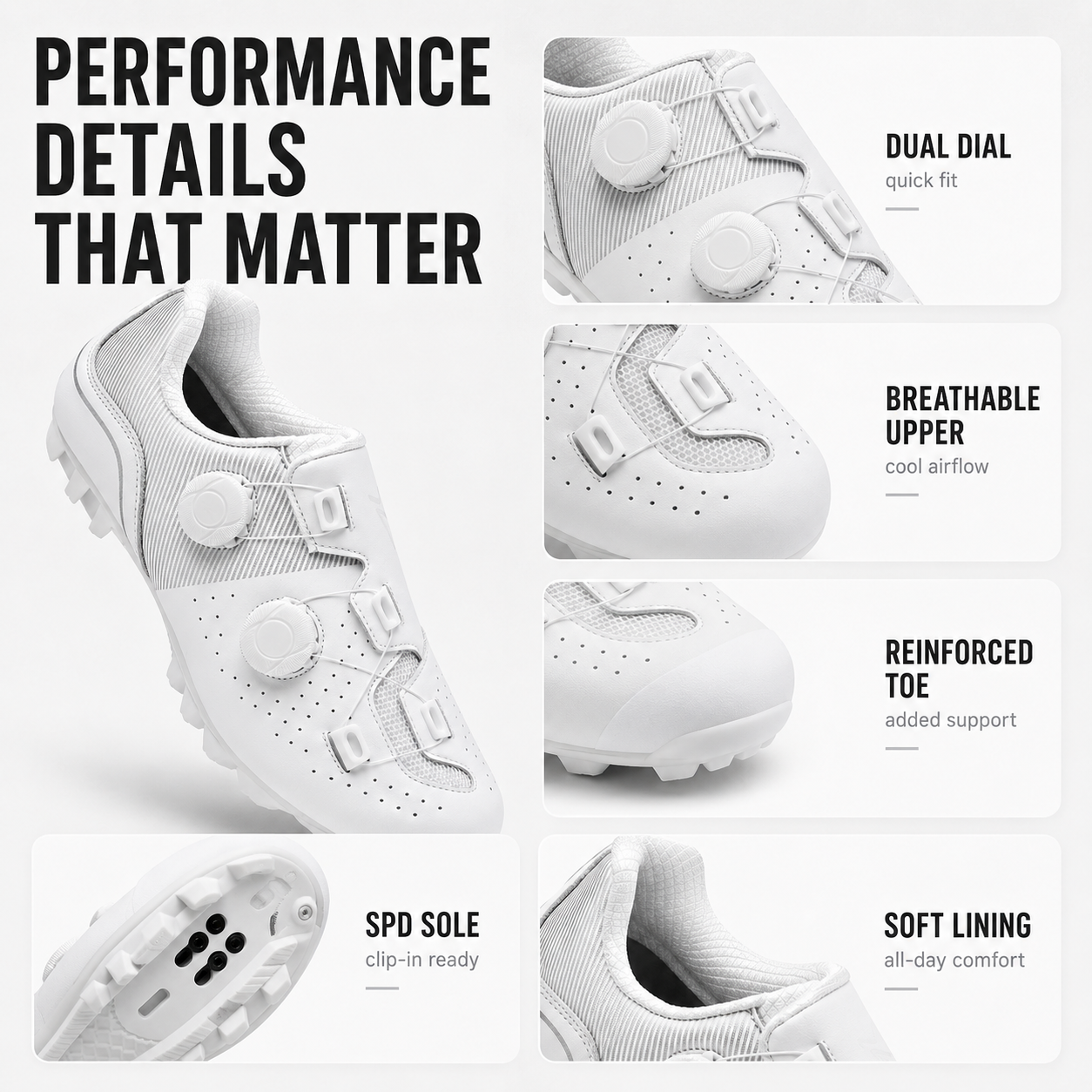 Nordspur | Sprintlock Self-Locking SPD Road Cycling Shoe