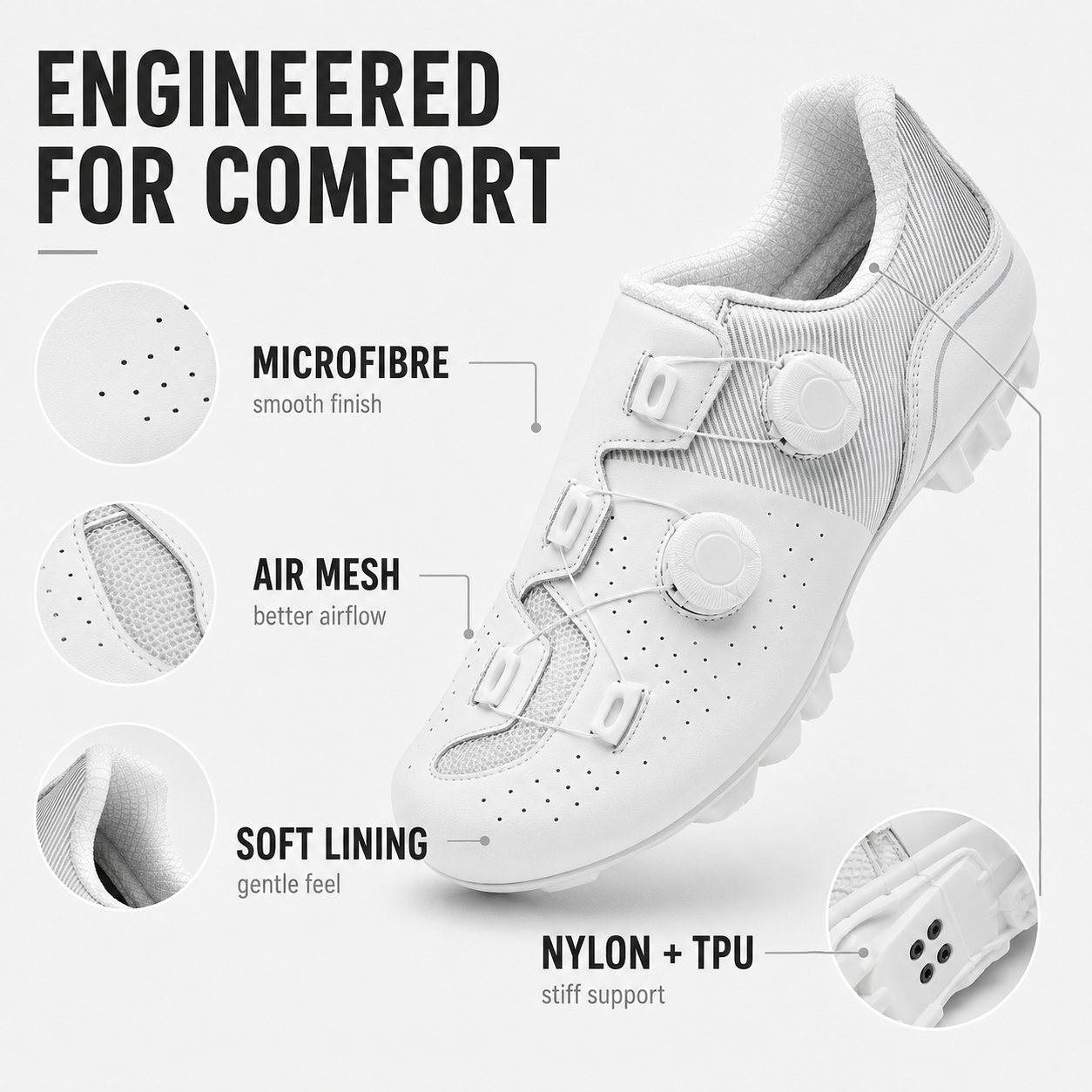 Nordspur | Sprintlock Self-Locking SPD Road Cycling Shoe