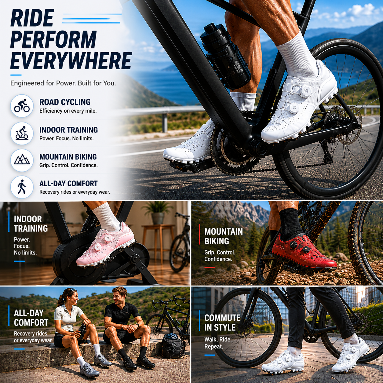 Nordspur | Sprintlock Self-Locking SPD Road Cycling Shoe