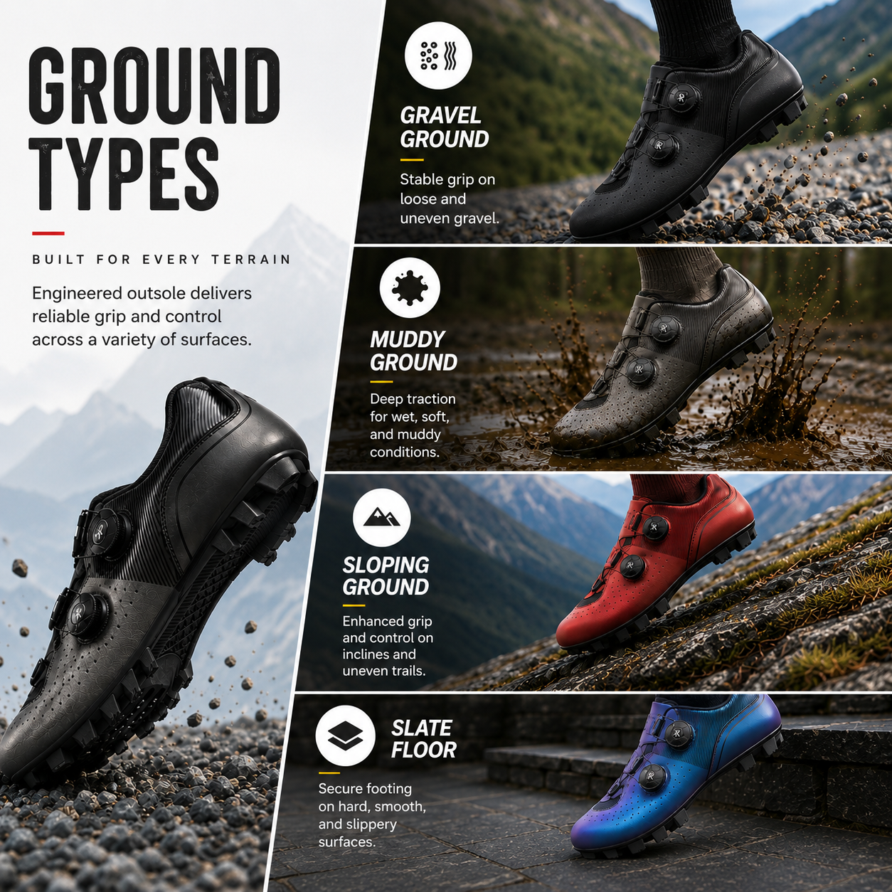 Nordspur | Sprintlock Self-Locking SPD Road Cycling Shoe