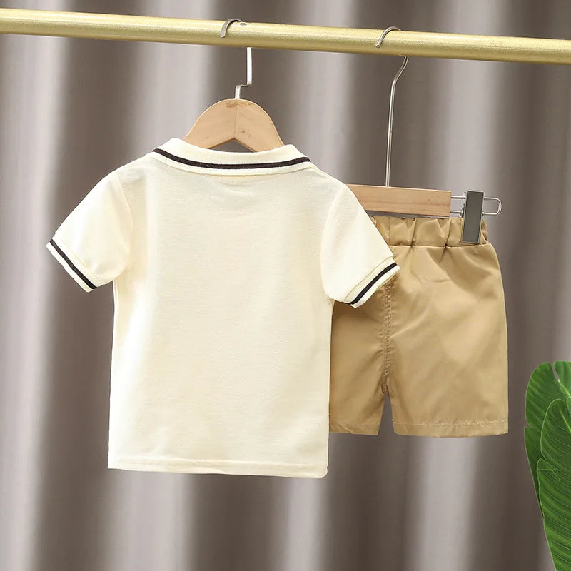 Nordspur | Sproutly Cartoon Print T-Shirt And Shorts Set