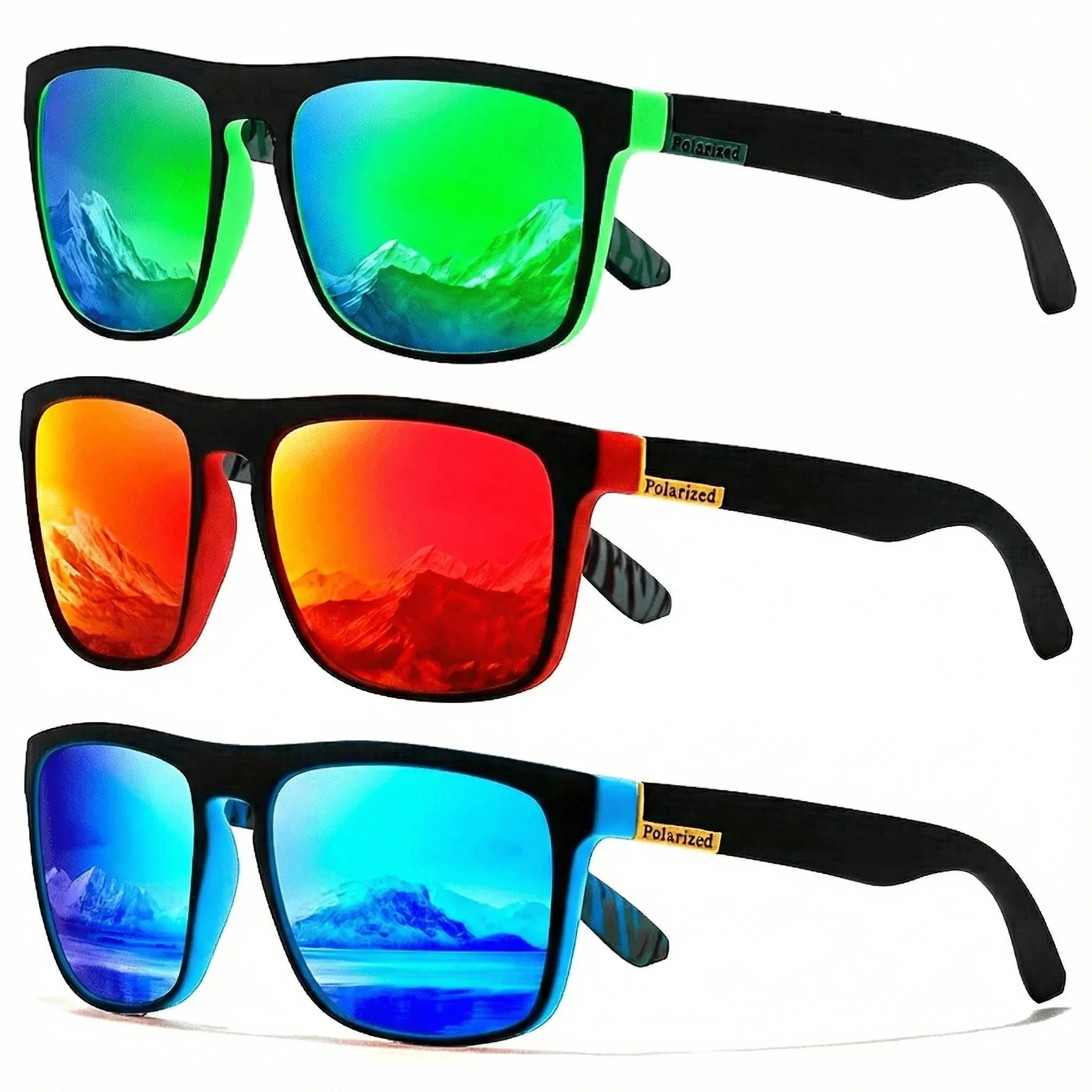 Nordspur | Squarex Square Frame Polarised Sports Sunglasses