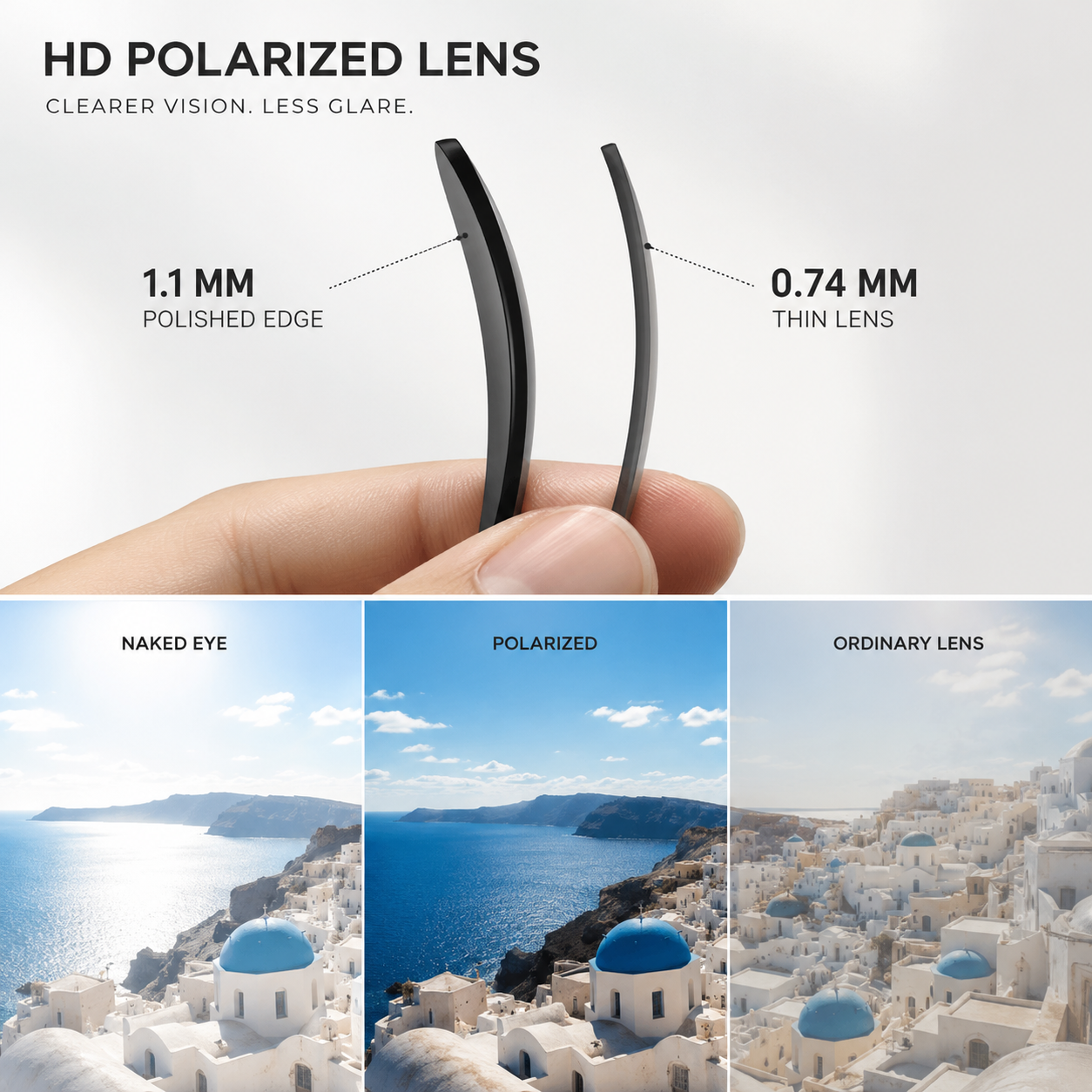 Nordspur | Squarex Square Frame Polarised Sports Sunglasses