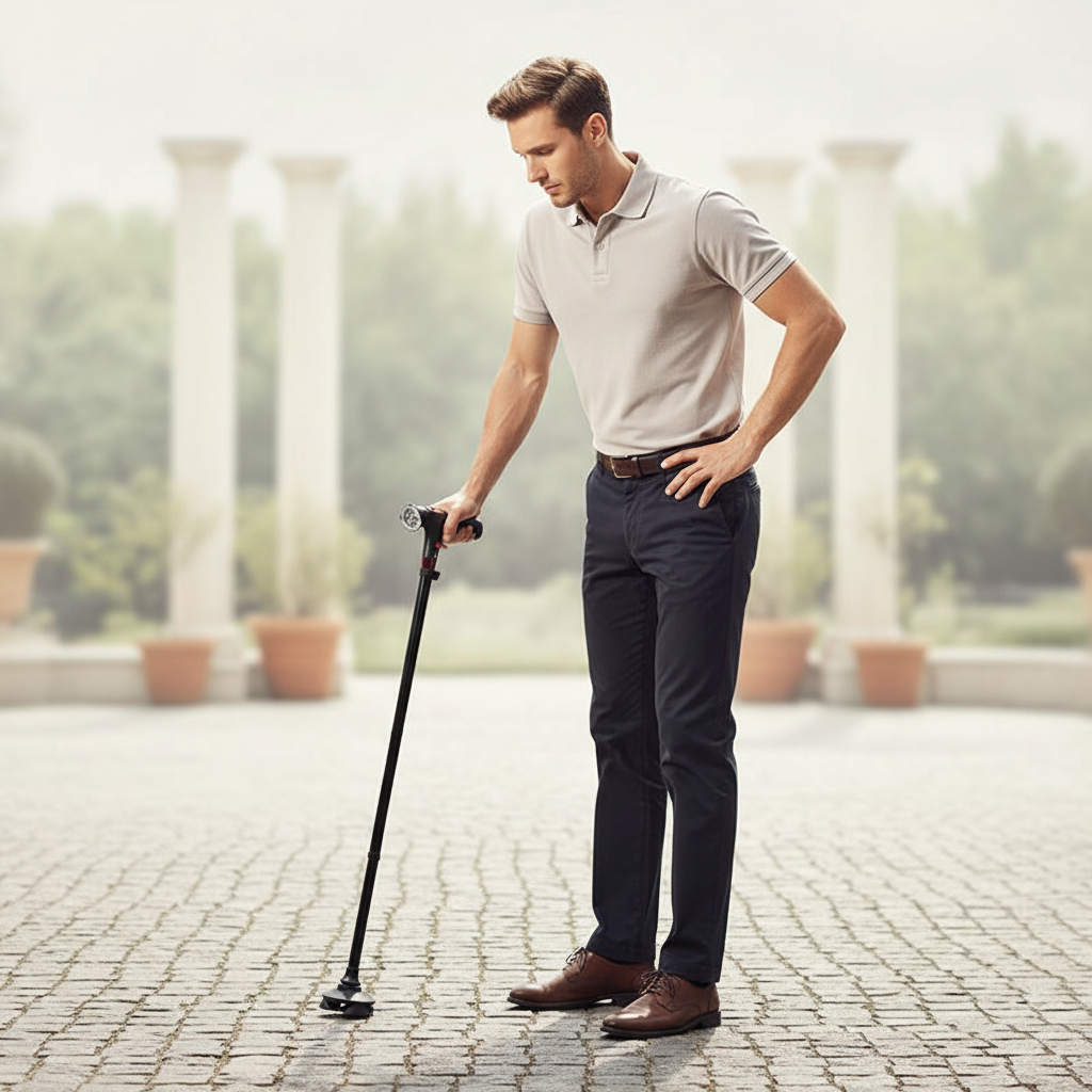 Nordspur | StabiliTrek Foldable Aluminum Quad Cane