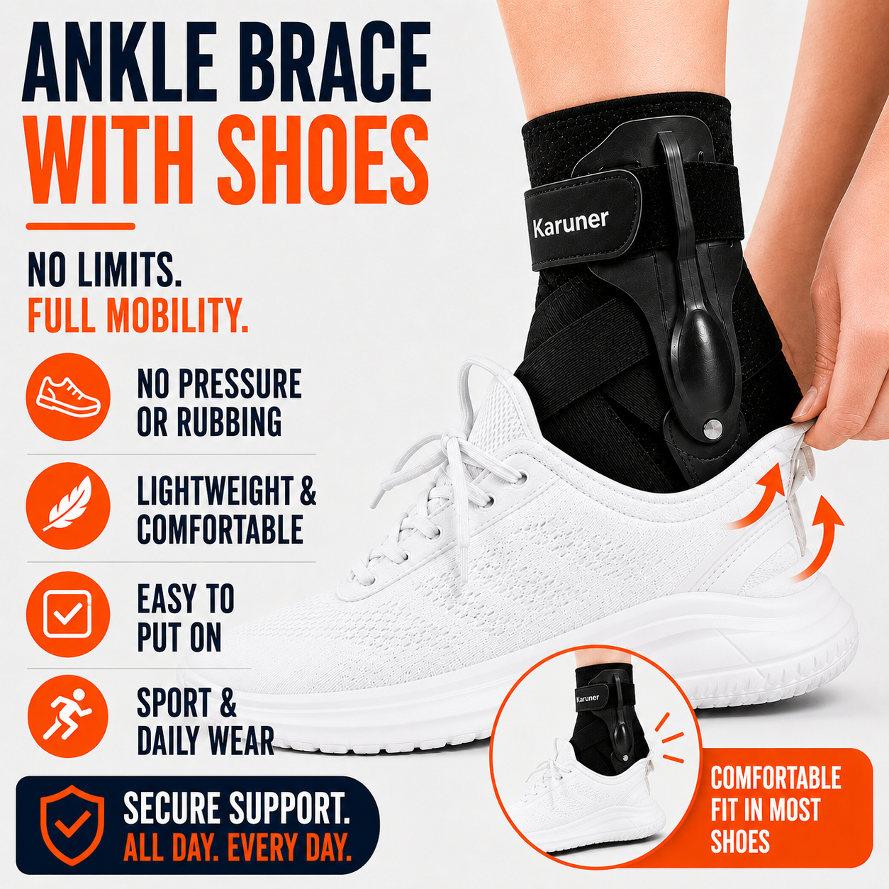 Nordspur | Stabilynx Low Profile Ankle Stabiliser
