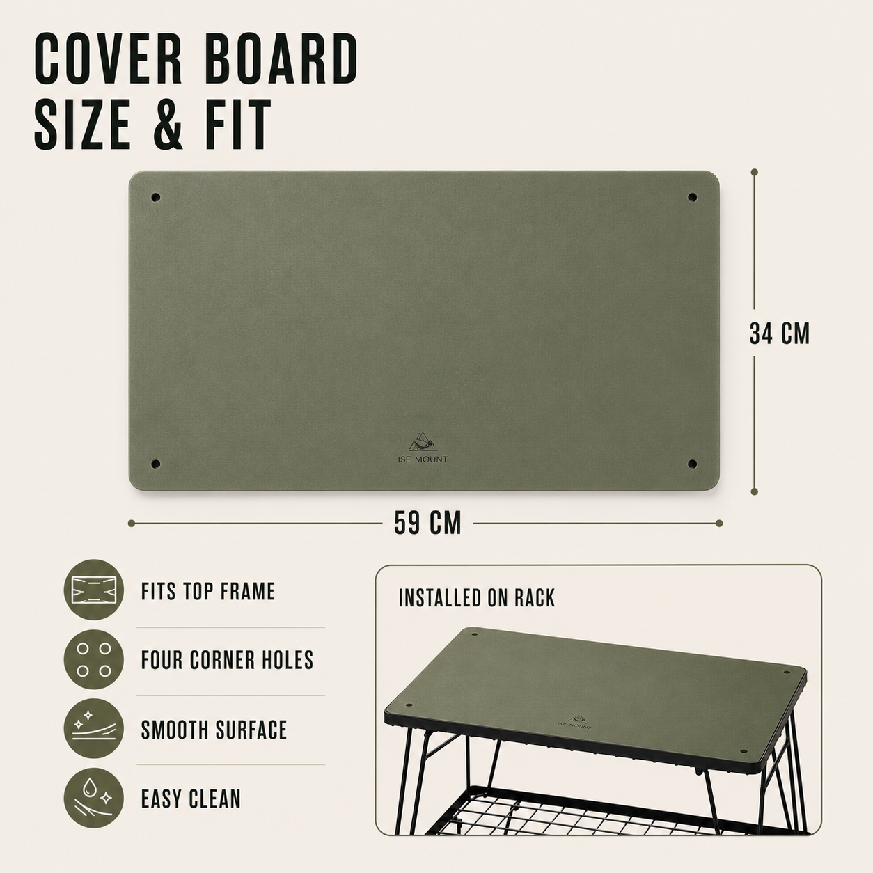 Nordspur | Stackly Stackable Foldable Outdoor Camping Table