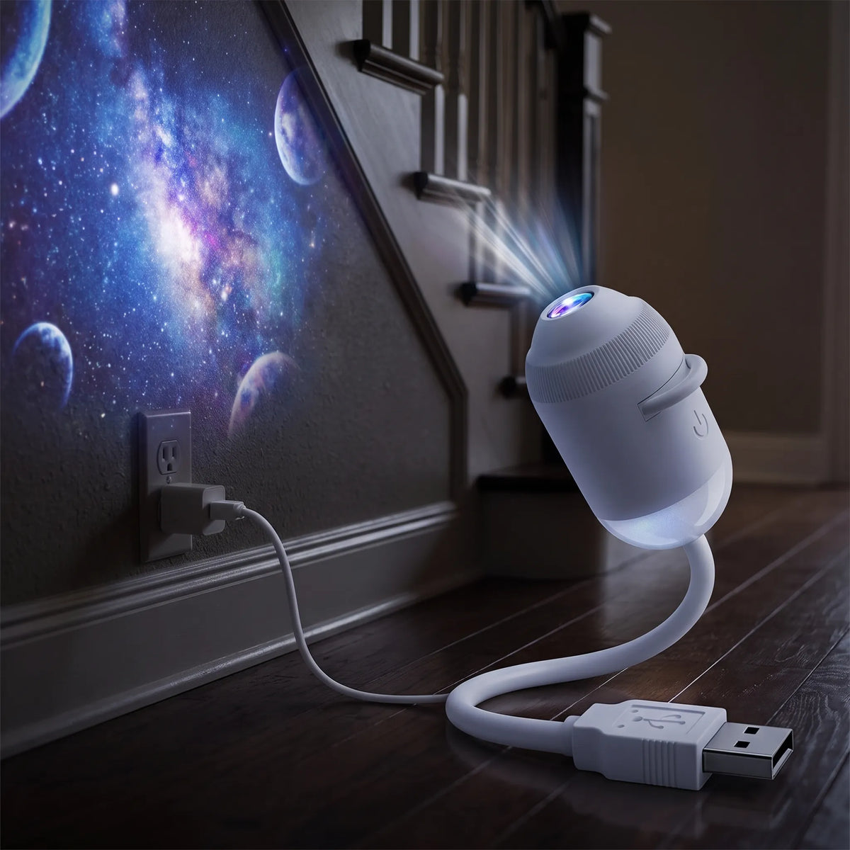 Nordspur | Stardrift USB Galaxy Projector Night Light