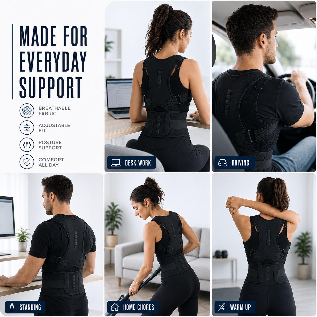 Nordspur | Staturia Adjustable Back Support Brace