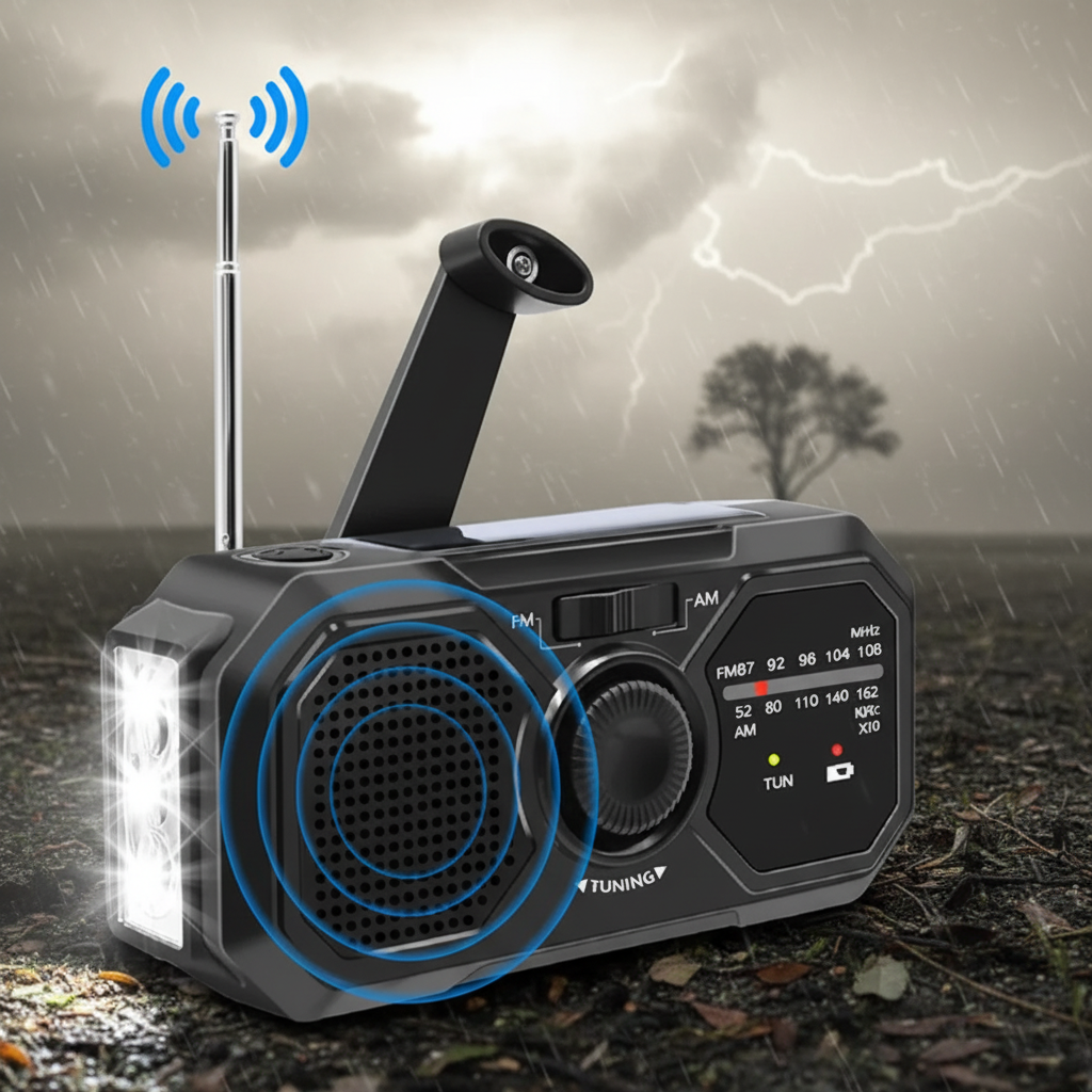 Nordspur | Stormix Hand Crank Emergency Radio