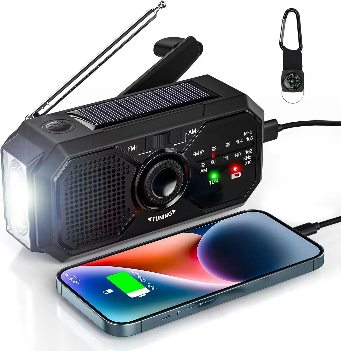 Nordspur | Stormix Hand Crank Emergency Radio