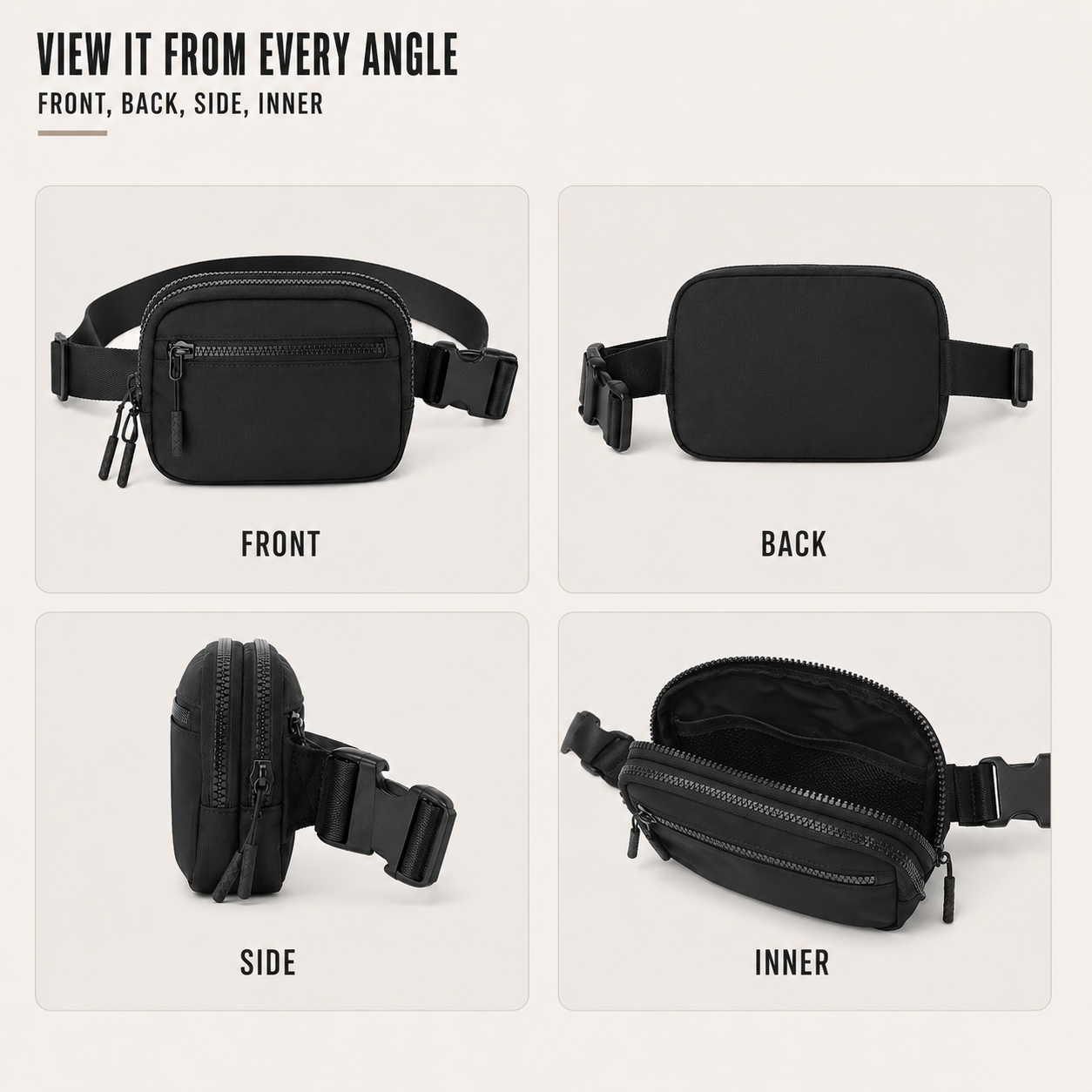 Nordspur | Strapwell Lightweight Nylon Waist Pack