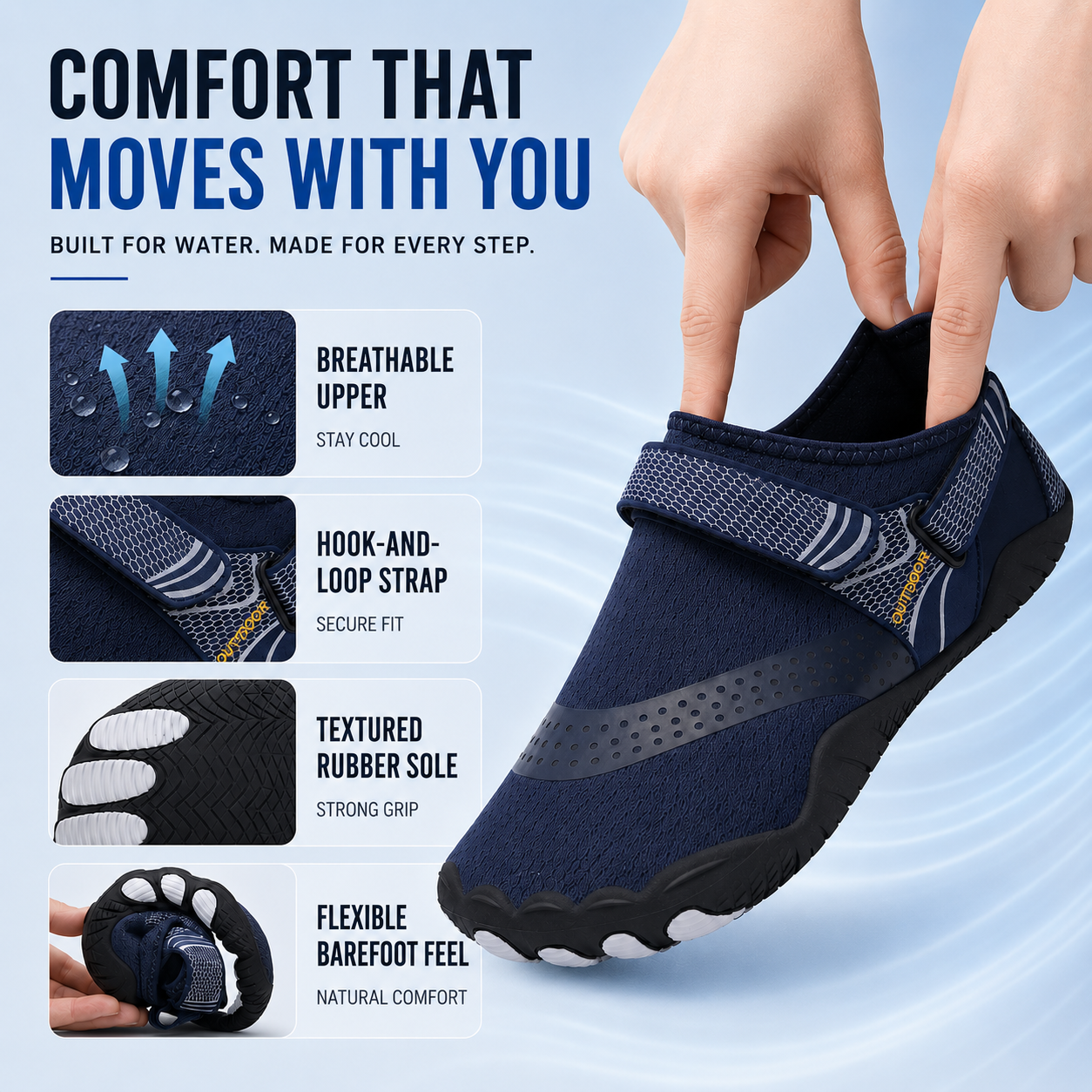 Nordspur | Streamtek Quick-Dry Unisex Water Shoe