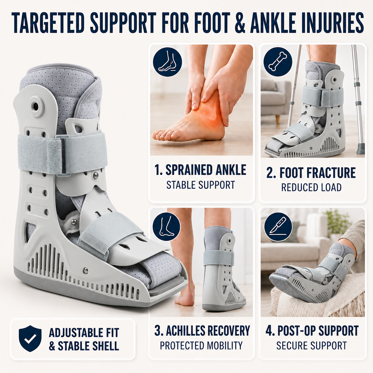 Nordspur | Stridefix Inflatable Air Cam Walking Boot