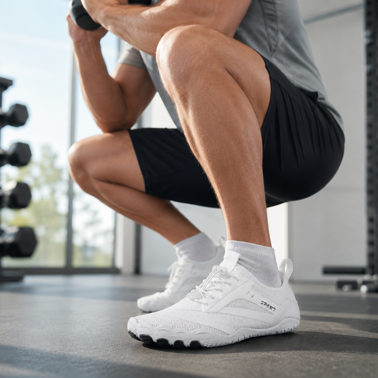 Nordspur | Strideox Barefoot Gym Shoes | Flat Sole Training Shoe