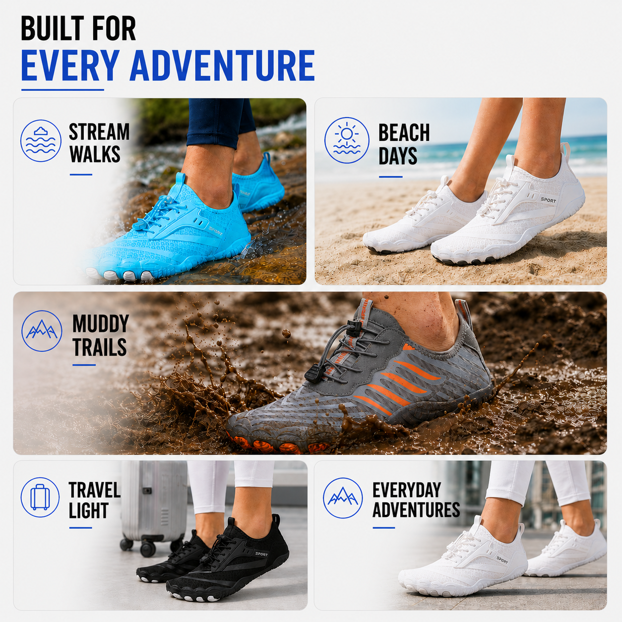 Nordspur | Strideox Unisex Barefoot Sole Sports Shoe