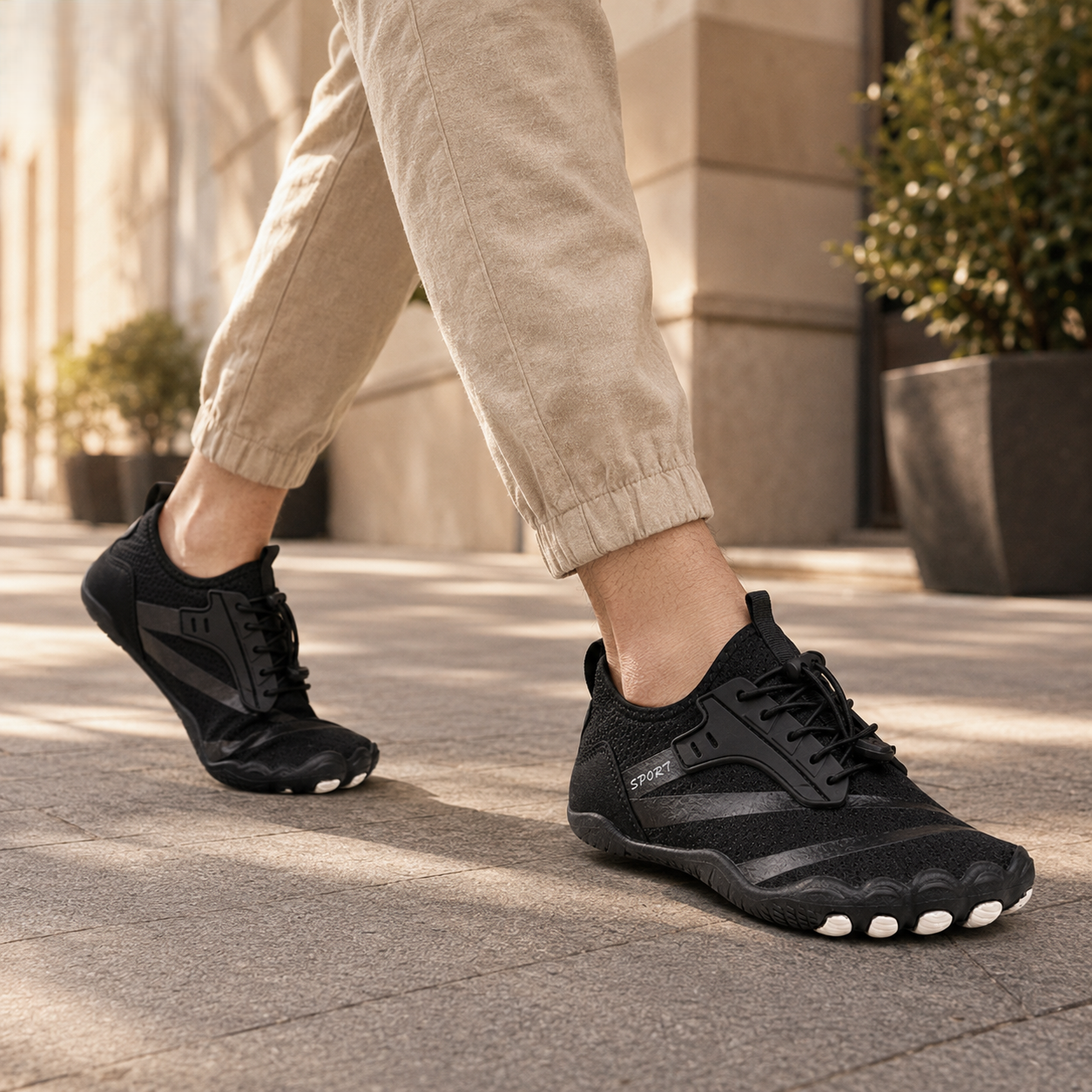 Nordspur | Strideox Wide Toe Box Trainers | Barefoot Shoes for Wide Feet
