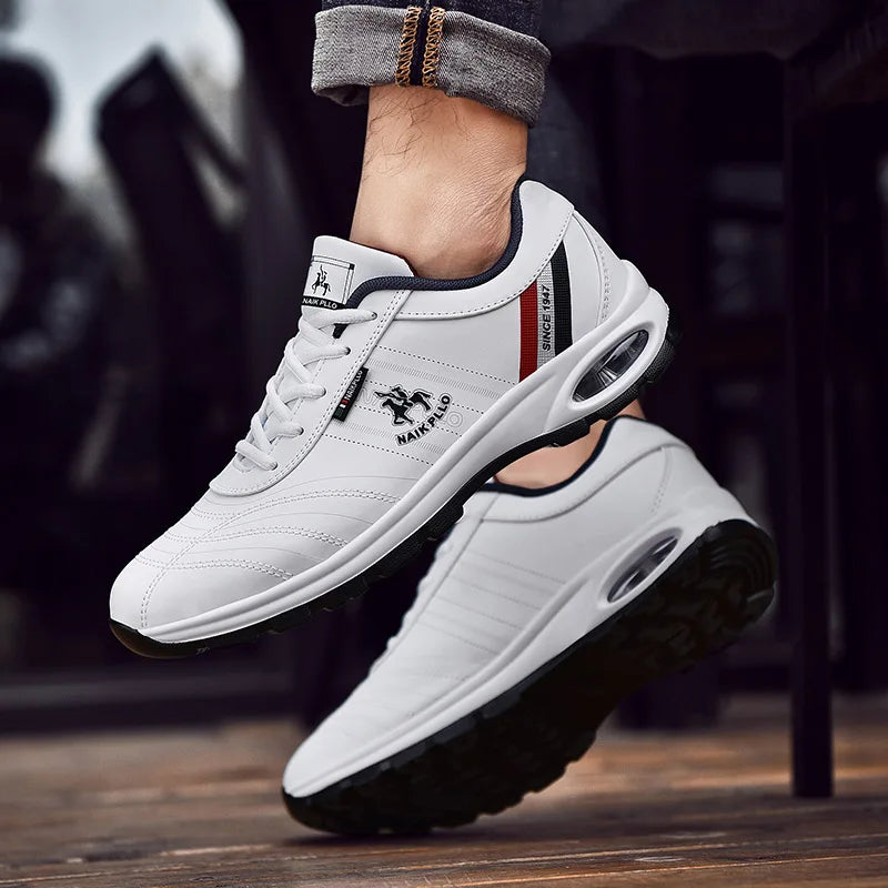 Nordspur | Stridevo Air-Cushioned Casual Lace-Up Trainer