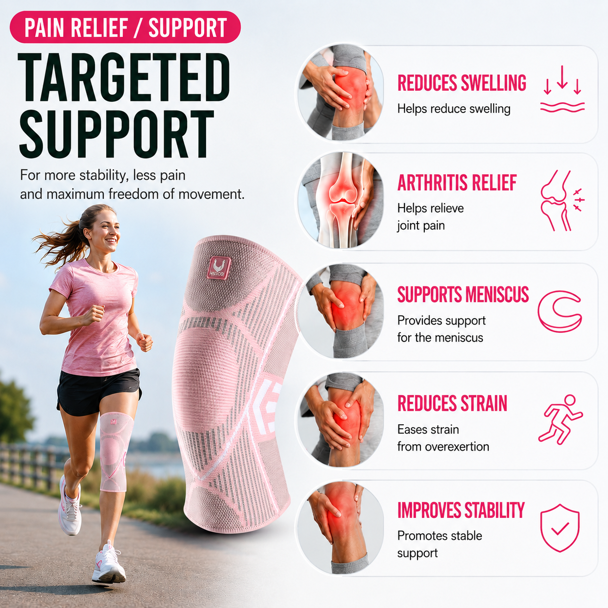 Nordspur | Stridexia Compression Knee Sleeve