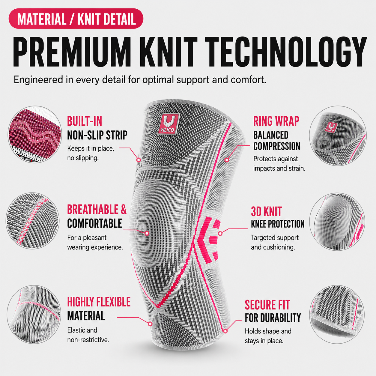 Nordspur | Stridexia Compression Knee Sleeve