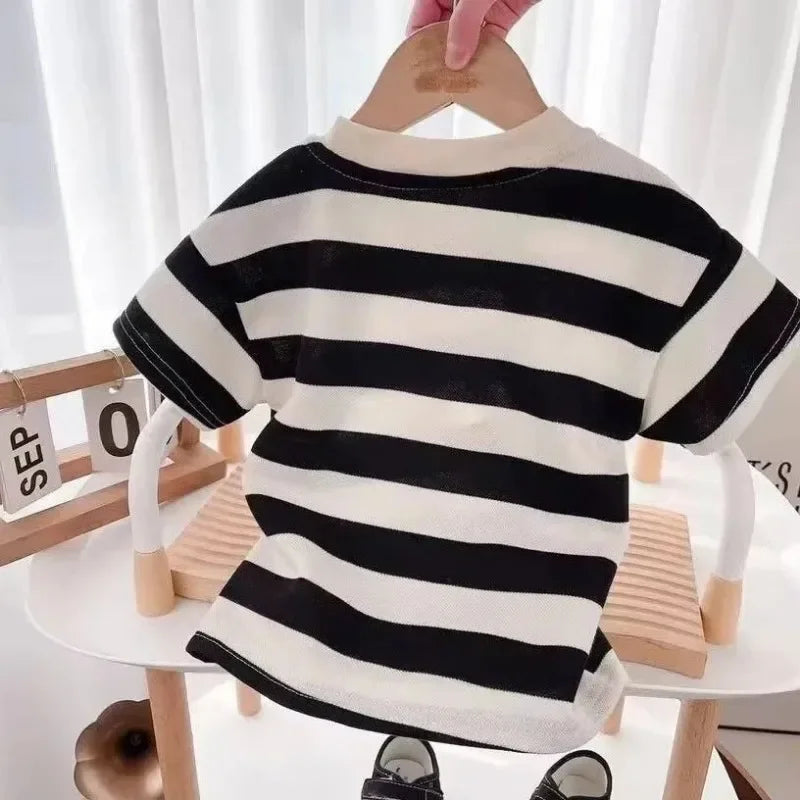 Nordspur | Strippio Striped Short-Sleeve T-Shirt And Shorts Set