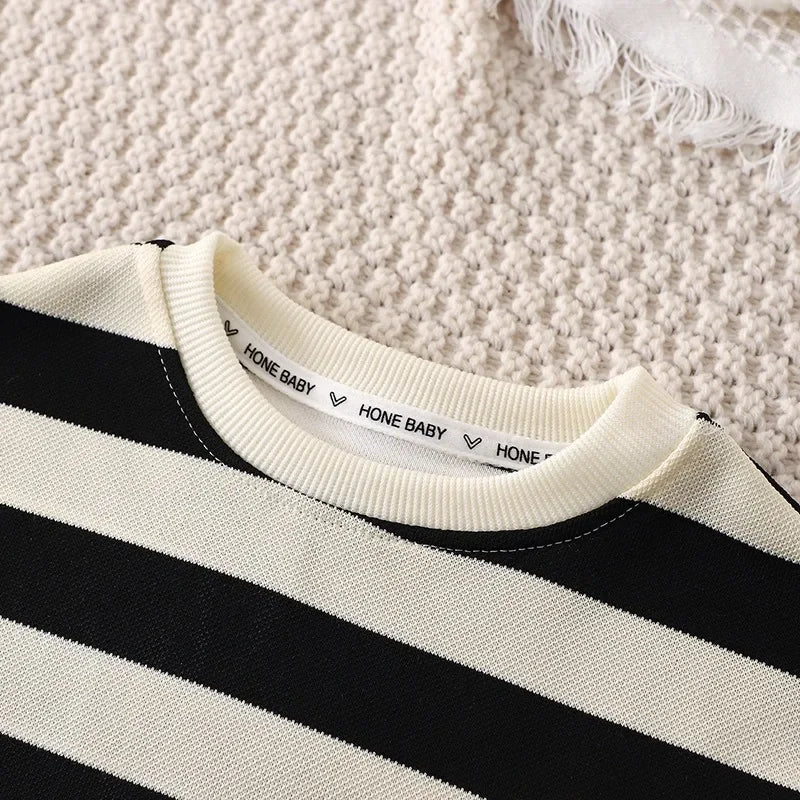 Nordspur | Strippio Striped Short-Sleeve T-Shirt And Shorts Set