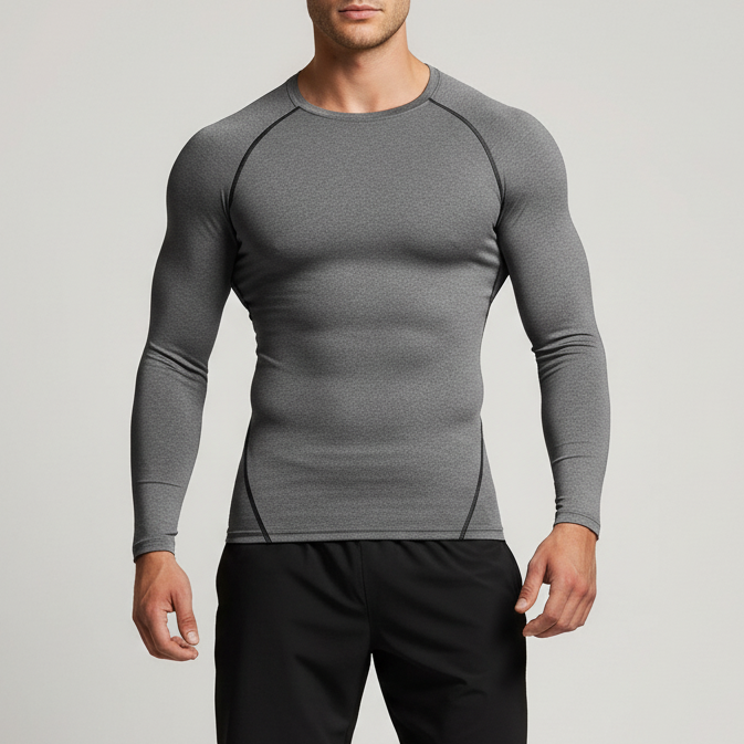 Nordspur | Strivon Men Long Sleeve Compression Top