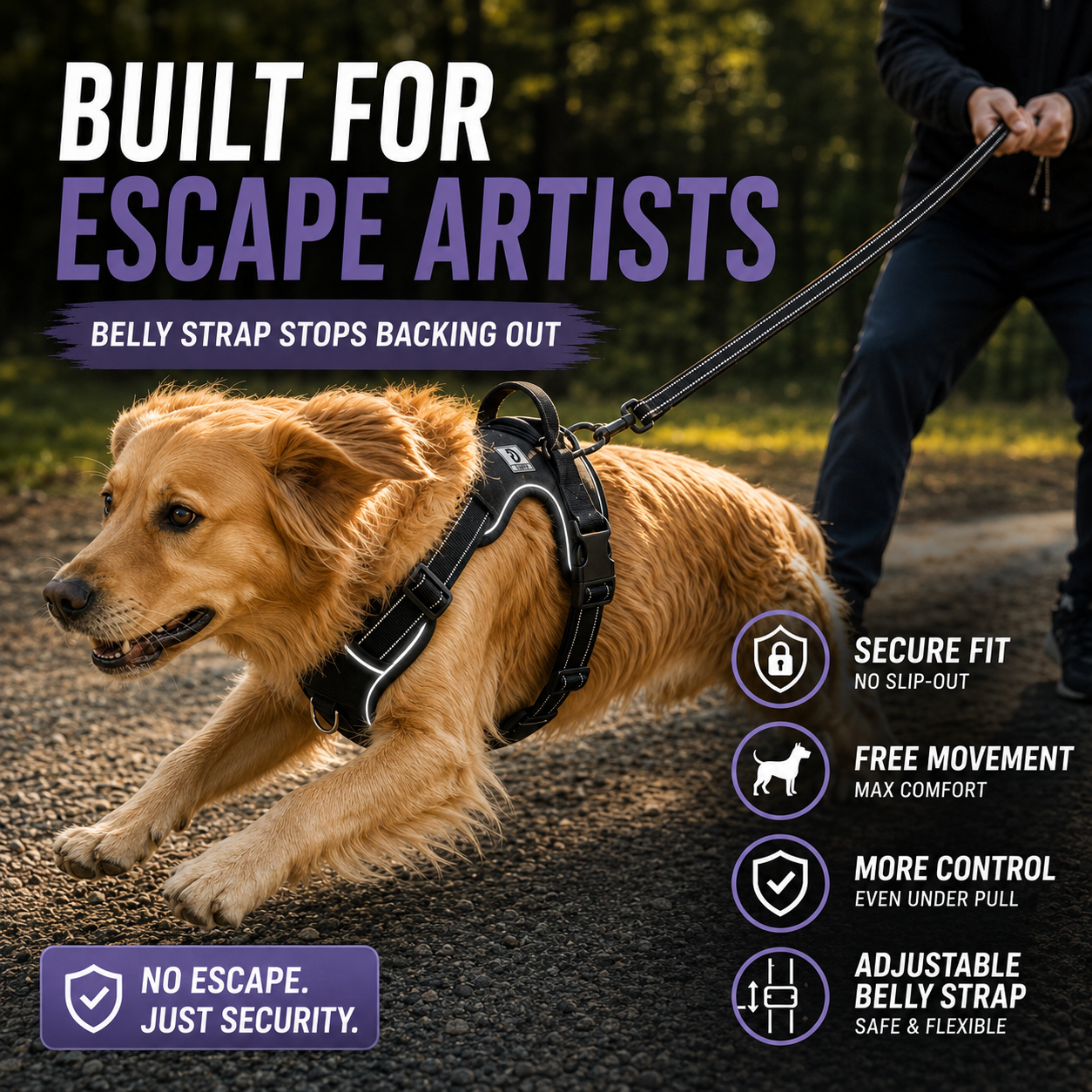 Nordspur | Strutpaw Adjustable No-Pull Chest Harness